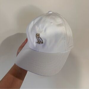 OVO white and gold cap